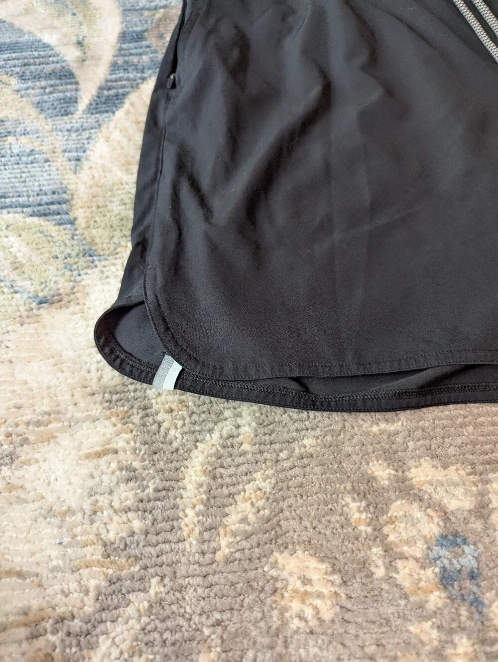 Rhoback Black Athletic Shorts